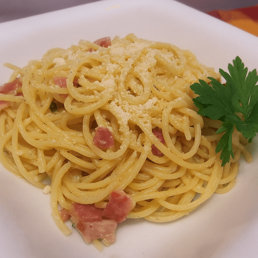 Kremasti špageti s pancetom i parmezanom