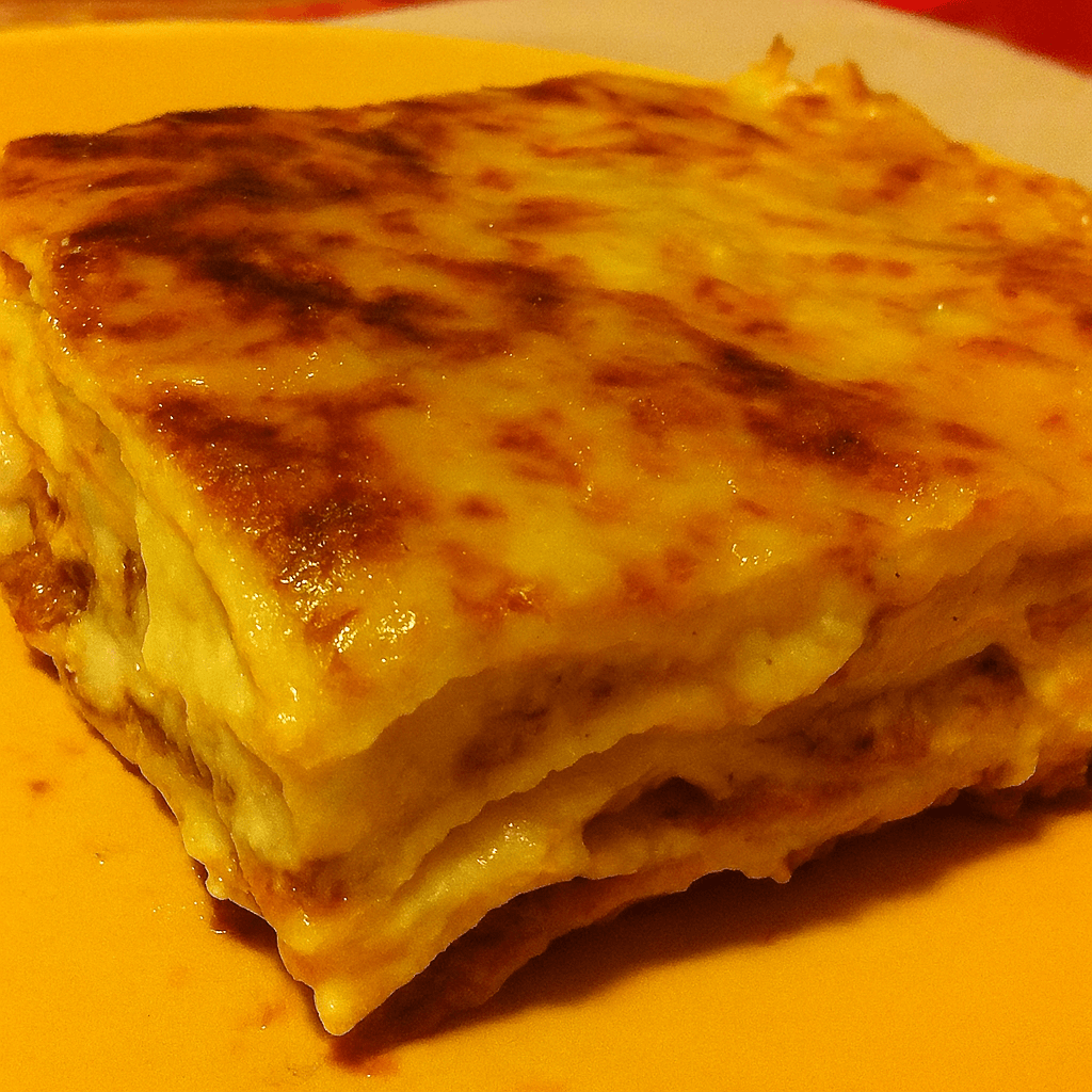 Slojevite lazanje s trostrukim sirom i klasičnim Bolognese umakom