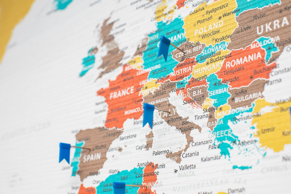 Što prikazuje politička karta Europe i zašto je važna u nastavi?