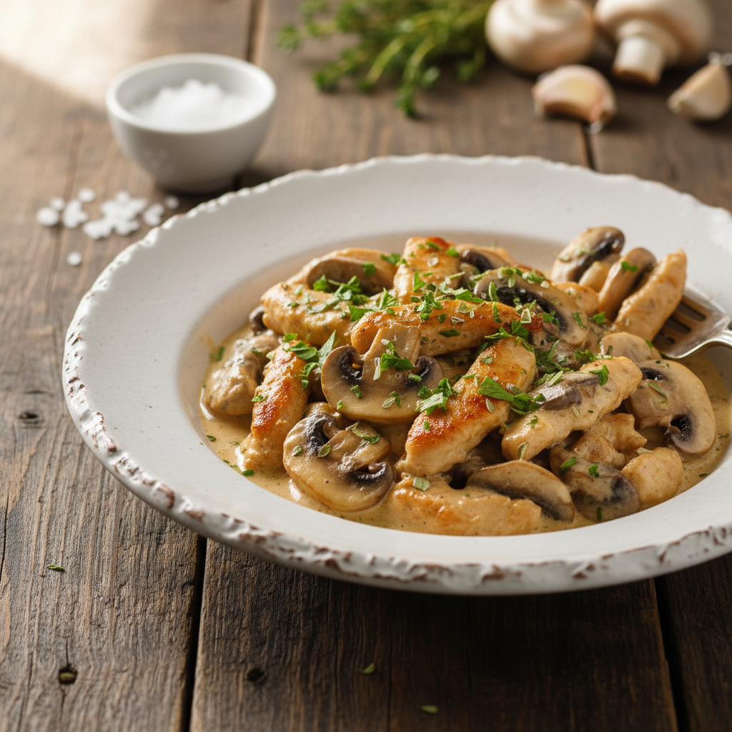 Brza i ukusna večera: piletina s gljivama koja oduševljava svakim zalogajem