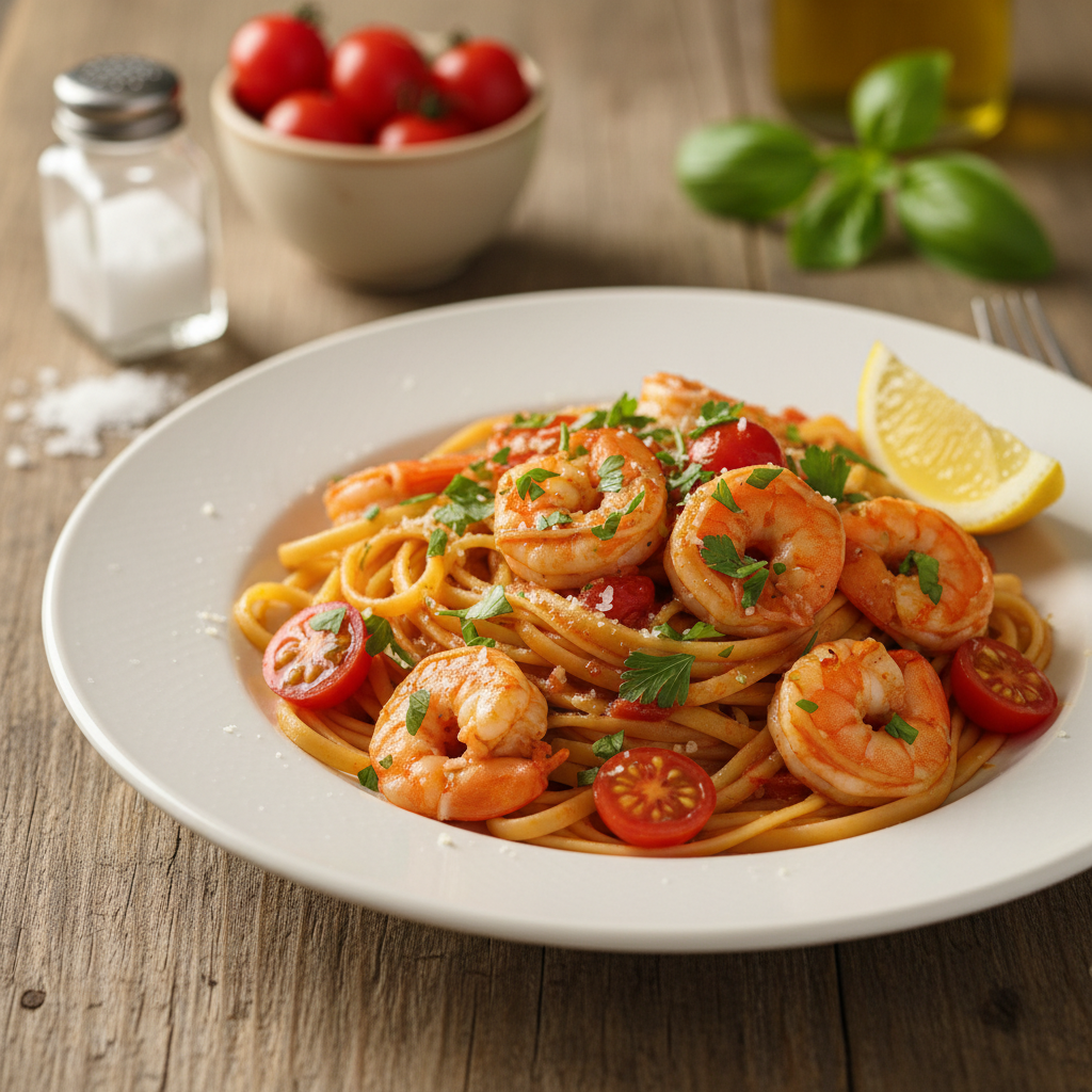 Jednostavan i ukusan recept za kozice s tjesteninom koji će vas oduševiti