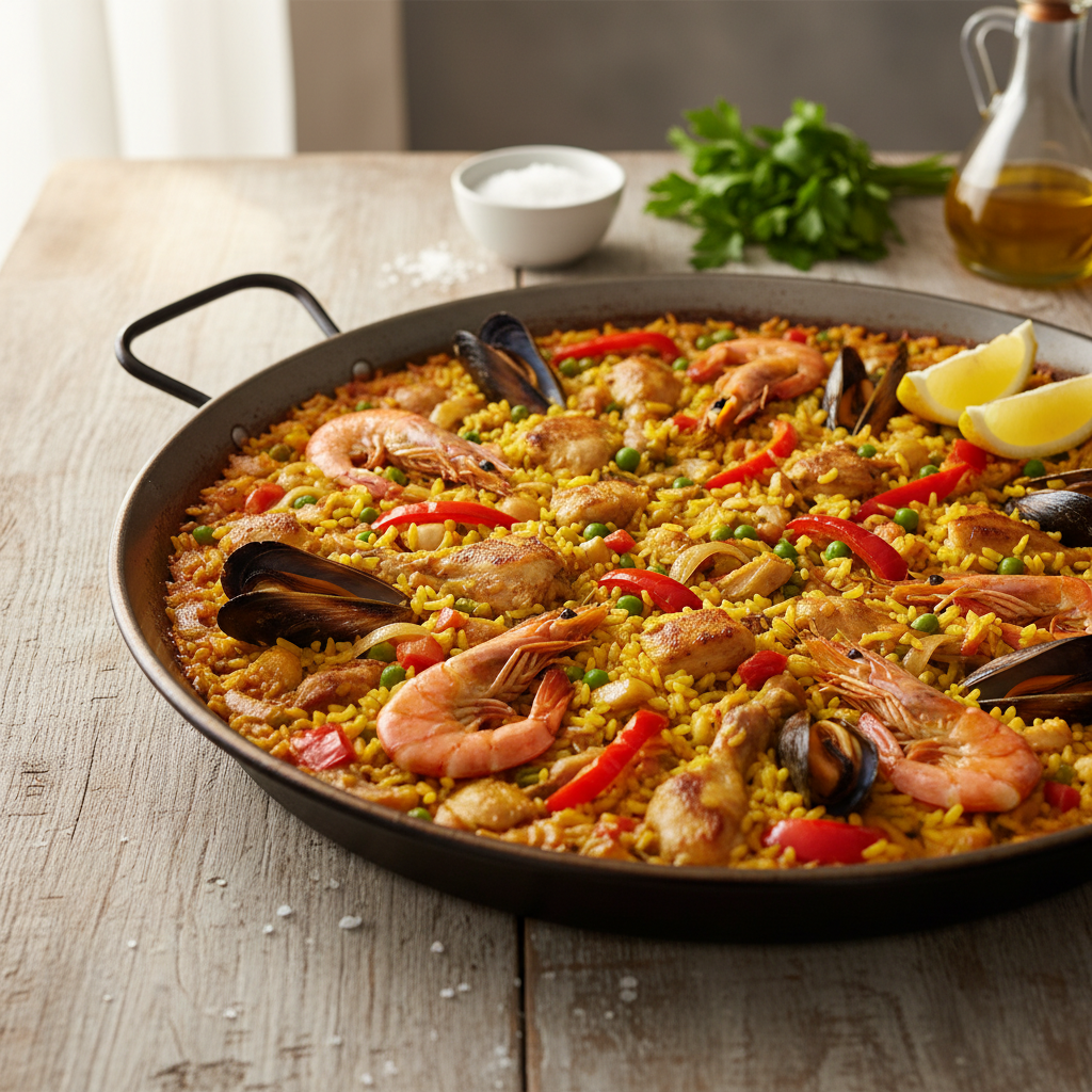 Jednostavan recept za paellu: kako pripremiti ovo popularno španjolsko jelo kod kuće