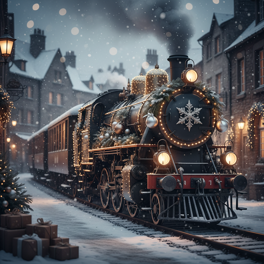Kako božićni vlak donosi blagdansku čaroliju u gradove