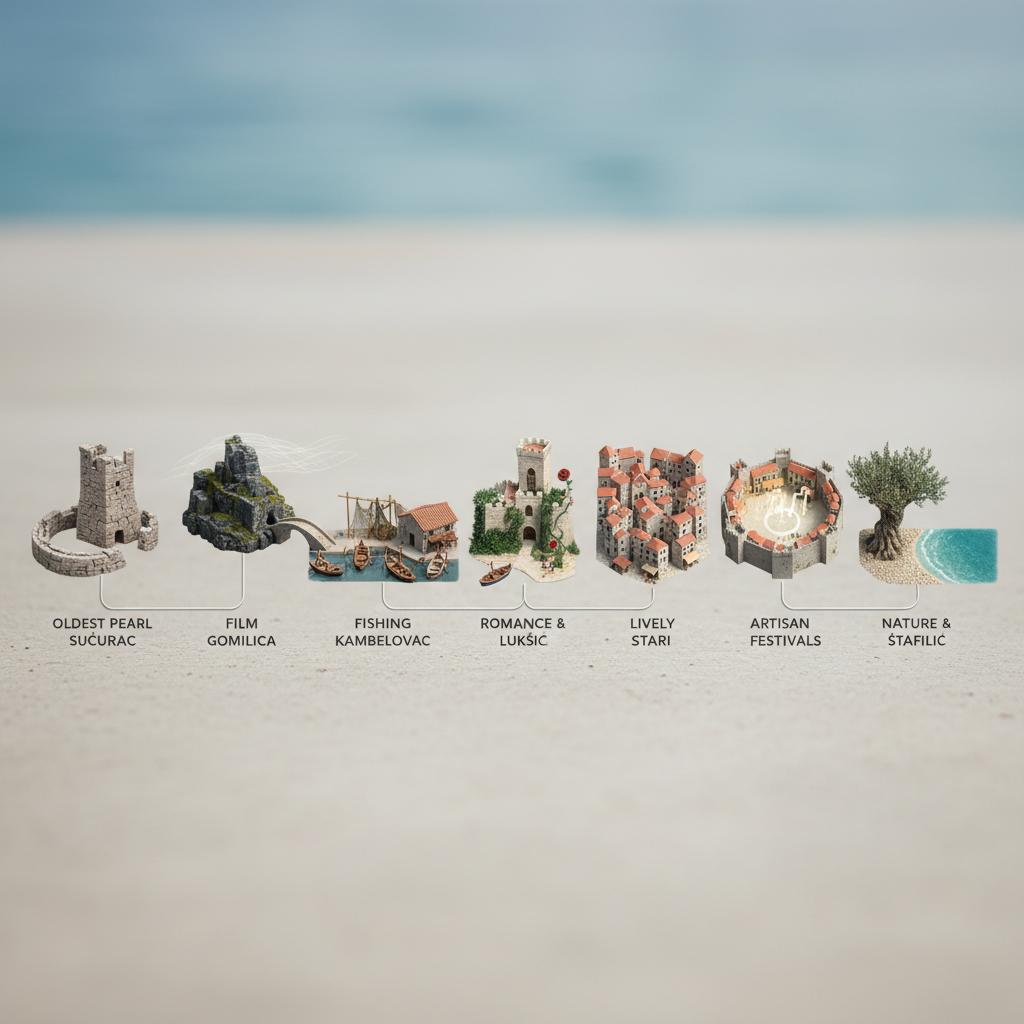 Kako obići Kaštela redom: vodič kroz sedam bisera uz obalu