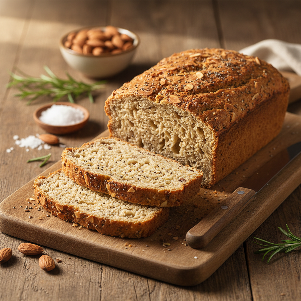 Kako pripremiti savršen kruh od bademovog brašna kod kuće