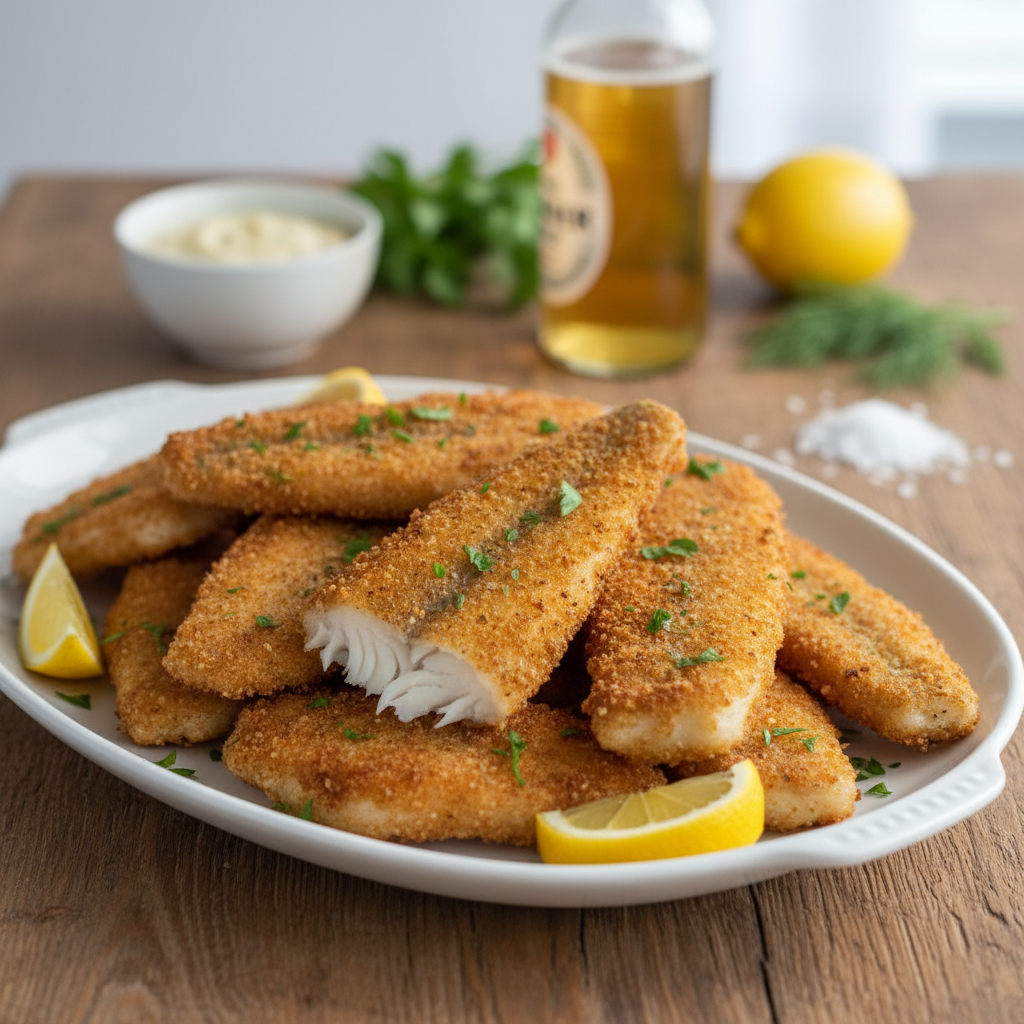 Kako pripremiti savršen oslić u pivskom tijestu kod kuće