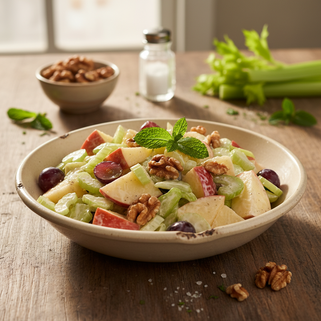 Kako pripremiti savršenu waldorf salatu kod kuće: jednostavni savjeti i trikovi
