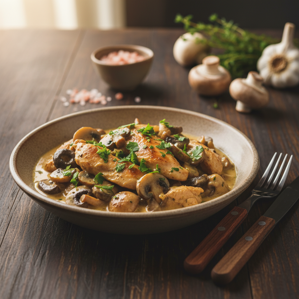 Recept dana: sočna piletina u umaku od gljiva koju ćete pripremati iznova