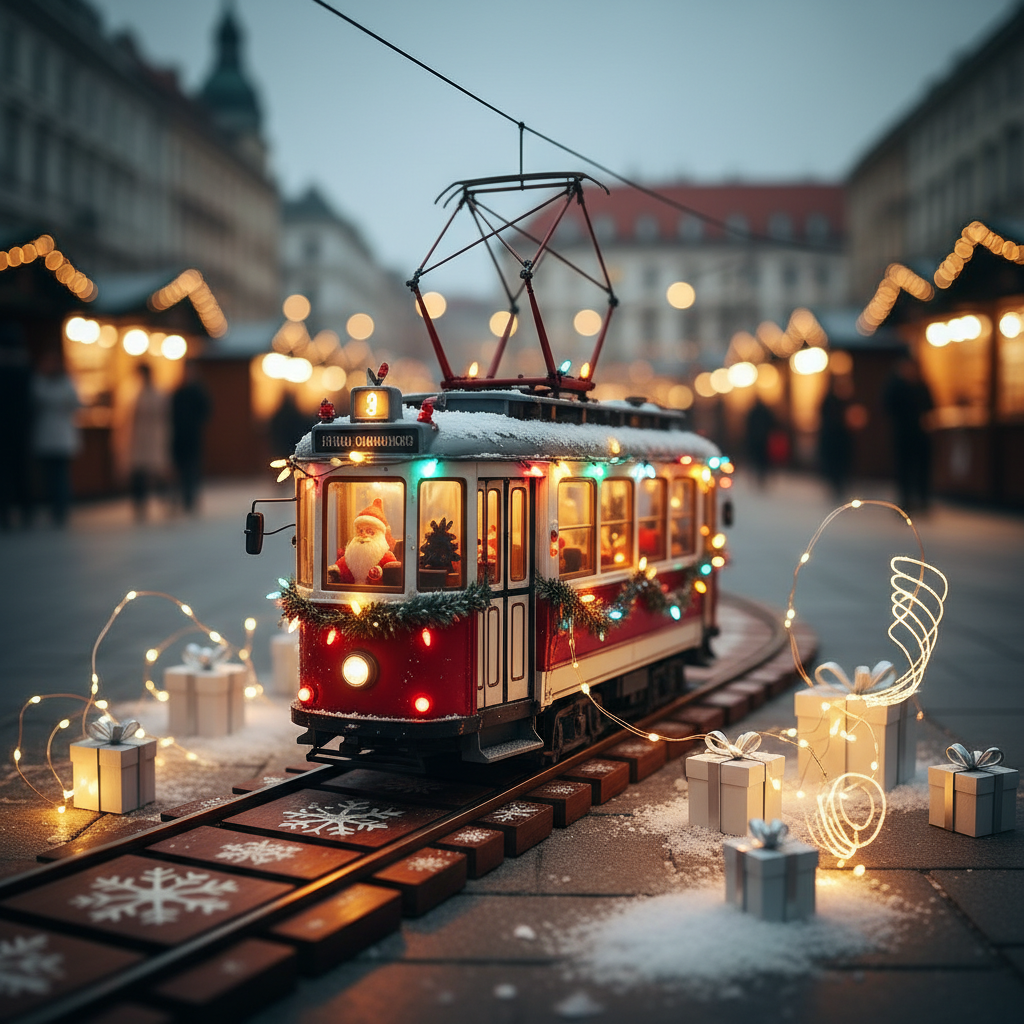 Zagrebački božićni tramvaj ponovno oduševljava posjetitelje blagdanskom čarolijom