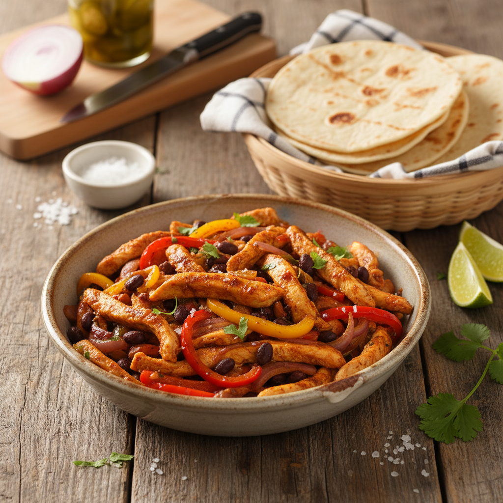 Brzi ručak: Sočne tortilje s piletinom i povrćem