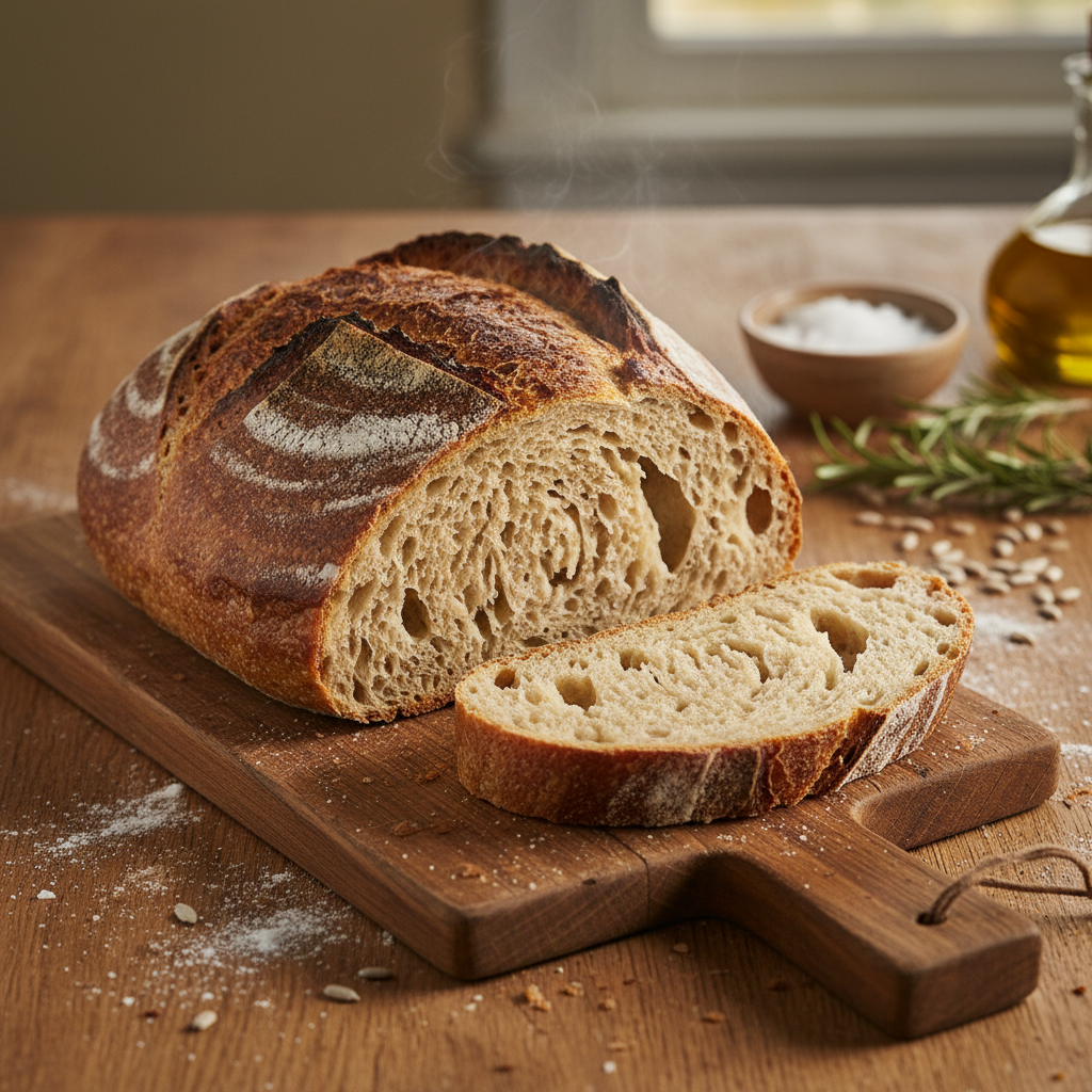 Domaći kruh za početnike: Recept koji uvijek uspijeva