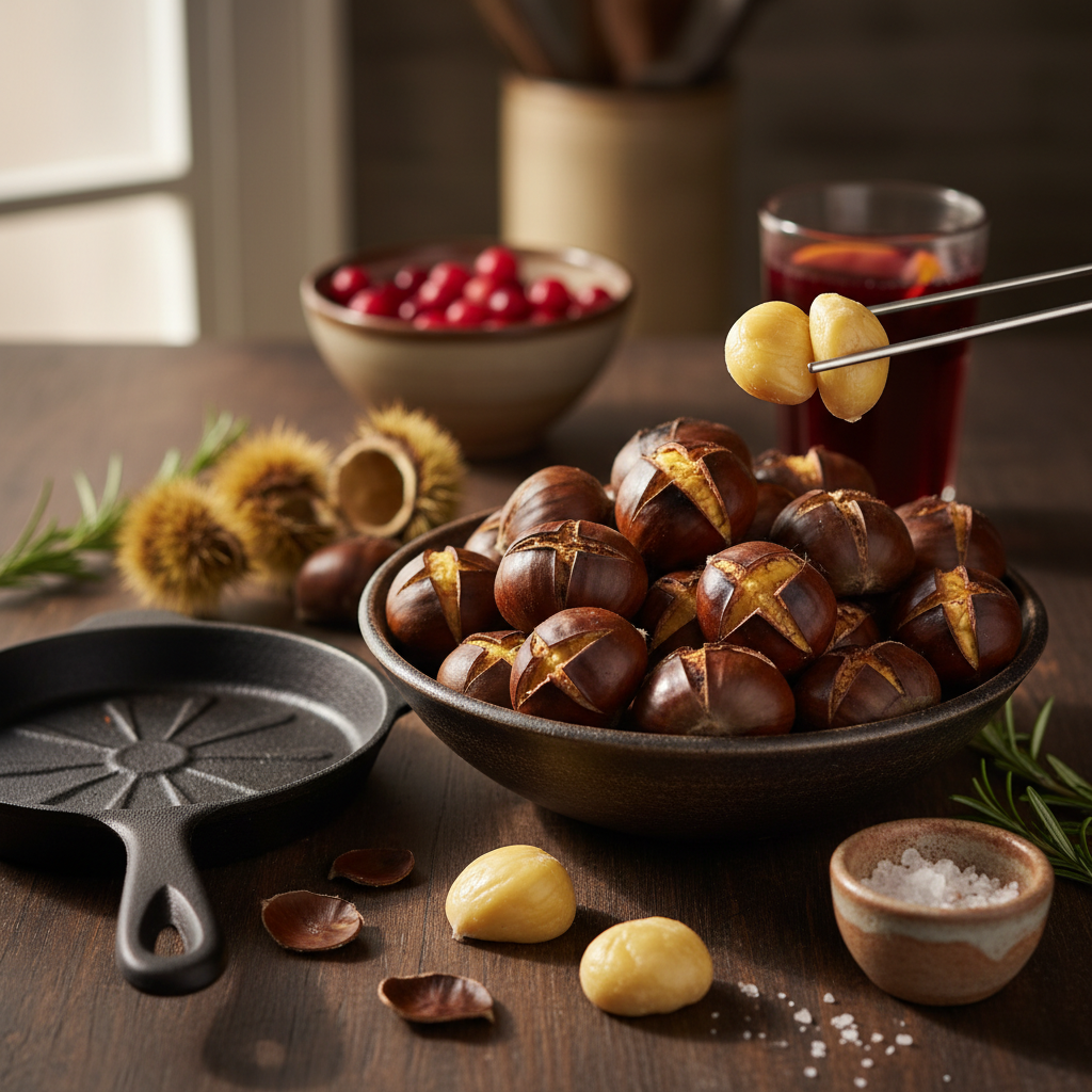 Kako ispeći kestene u pećnici: Trik za lako guljenje