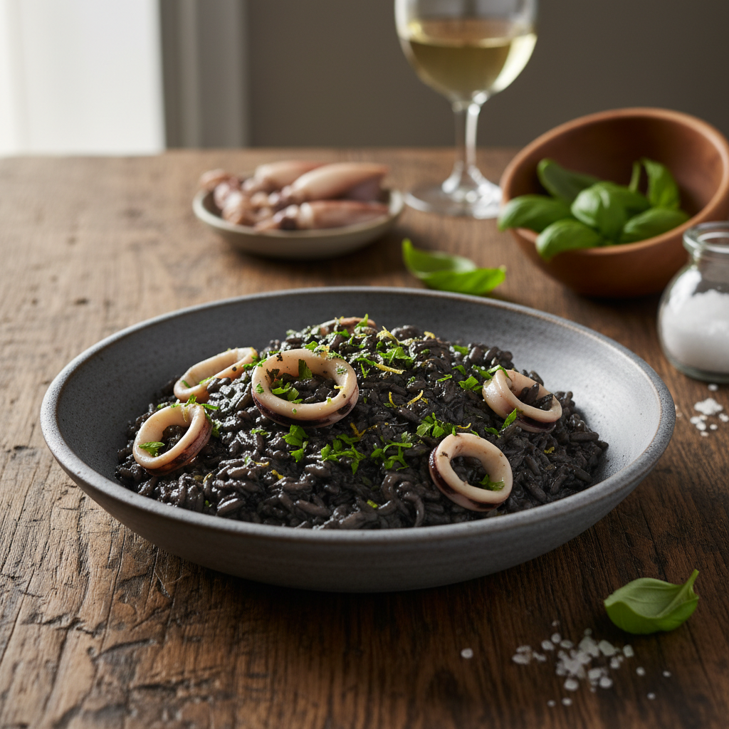 Kremasti rižoto s lignjama: Brzi recept gotov za 20 minuta