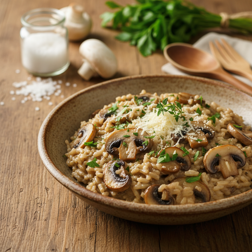 Kremasti rižoto sa šampinjonima: Ručak gotov za 30 minuta