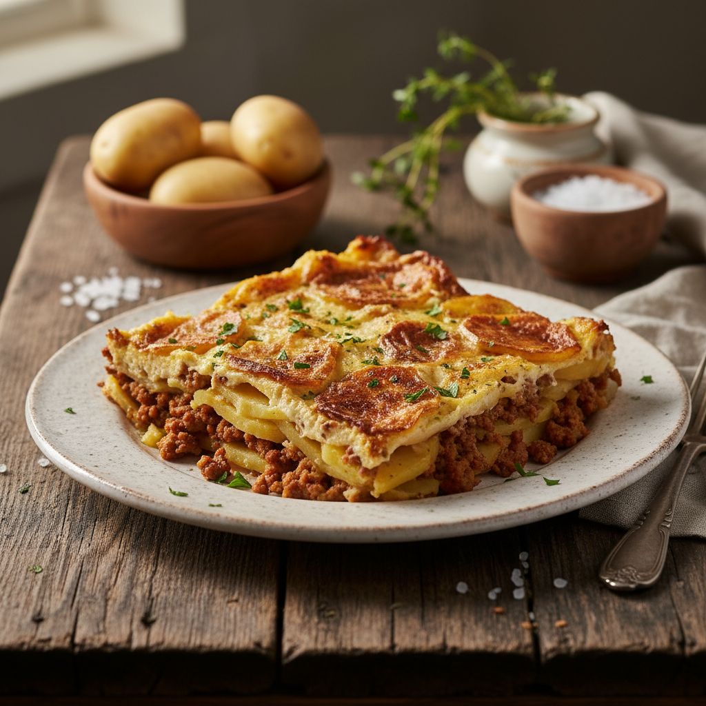 Musaka s mesom i krumpirom: Recept za najsočniji ručak