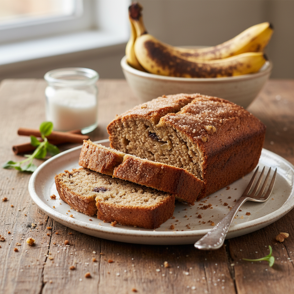 Najjednostavniji recept za kruh od banane: Uvijek uspijeva