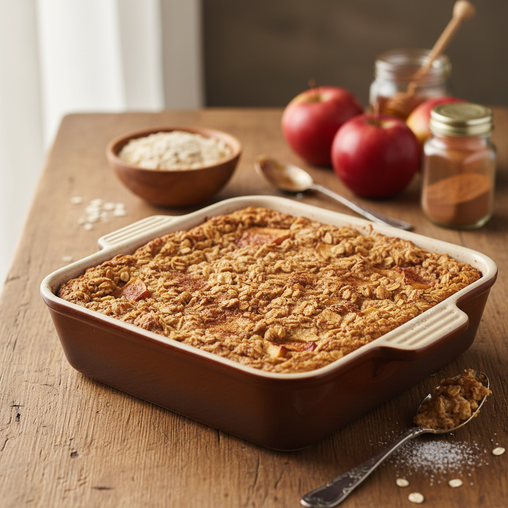 Sočan kolač od zobenih pahuljica i jabuka: Brzi recept