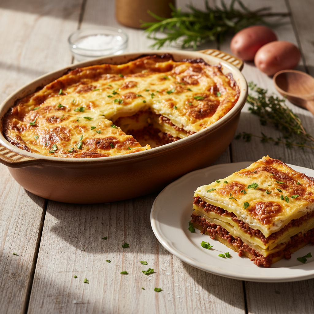 Sočna musaka s mesom i krumpirom: Recept za savršen ručak