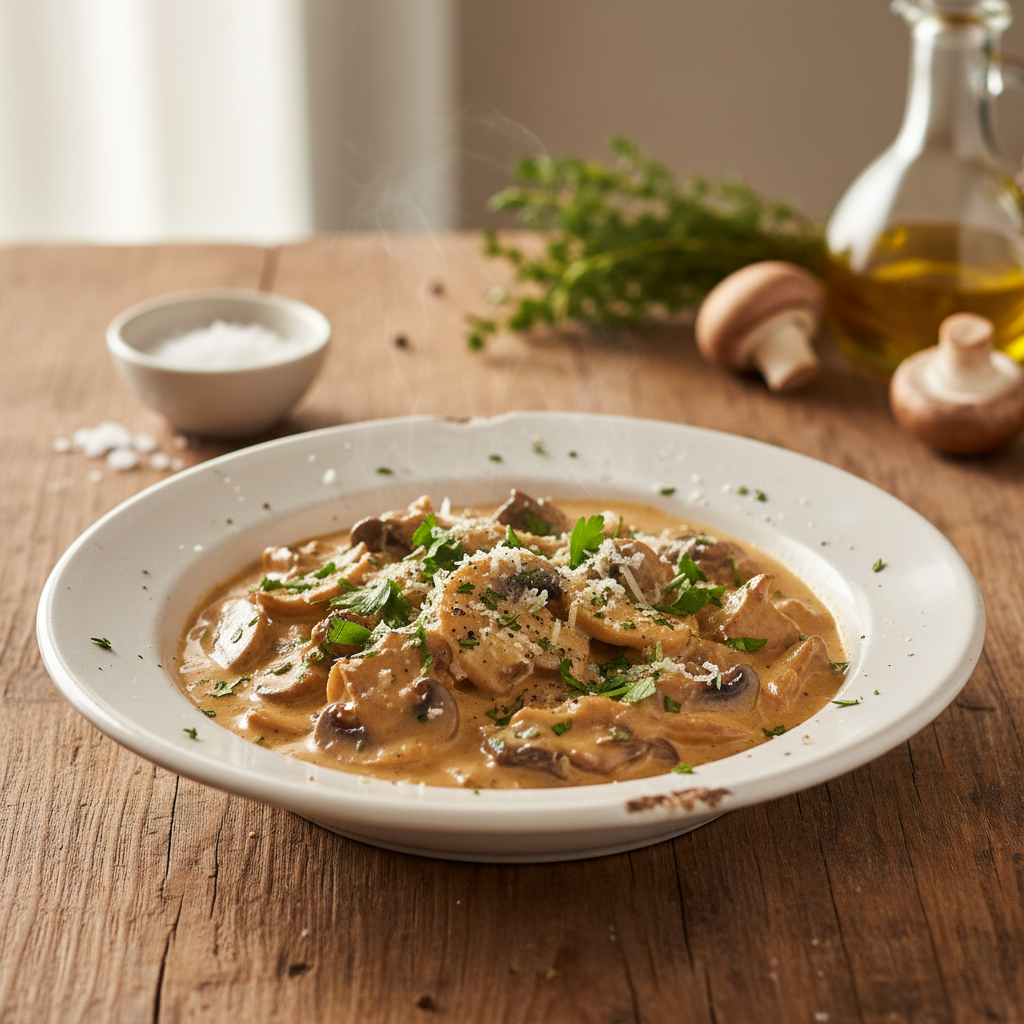 Tajna savršenog ručka: Kremasti umak od gljiva za 15 min