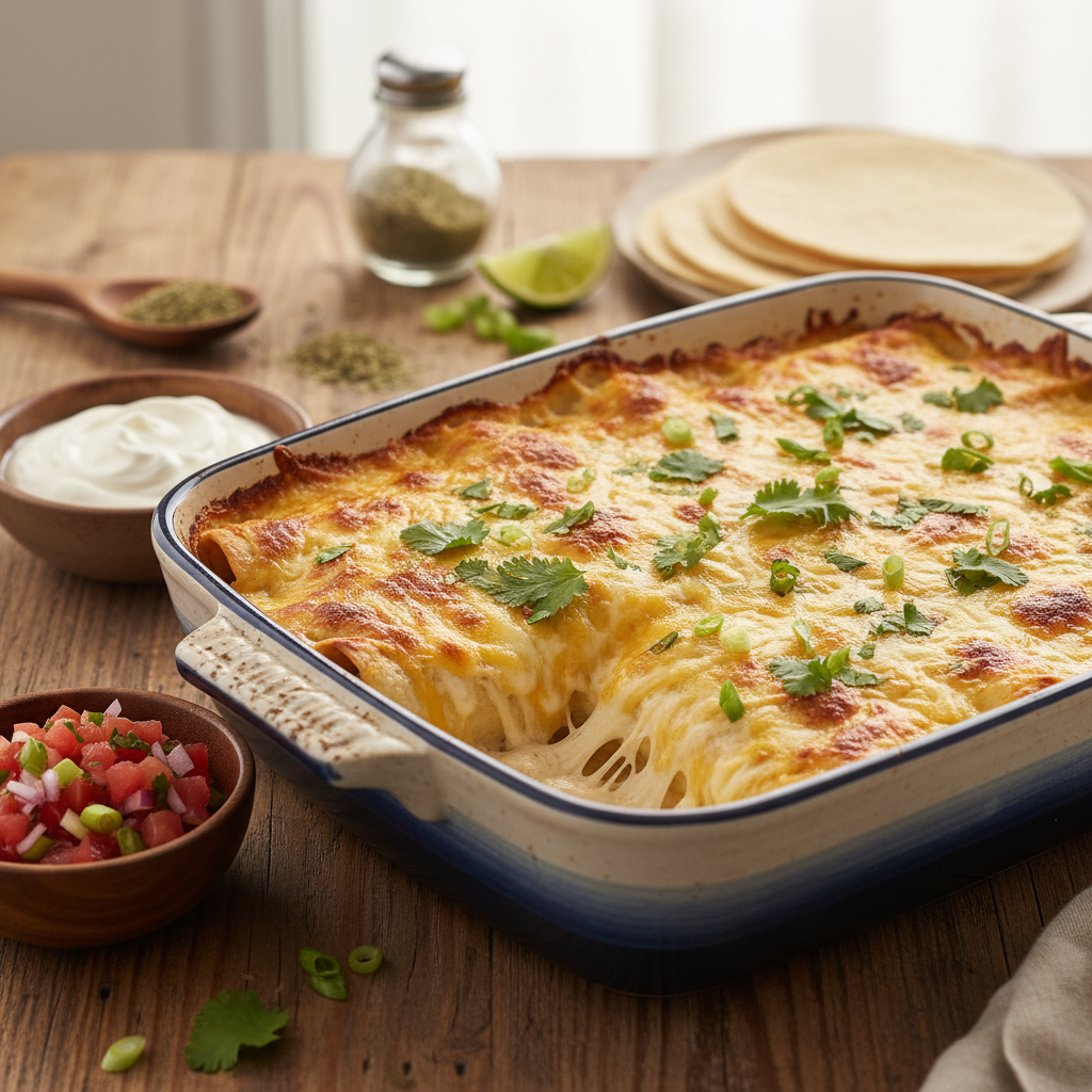 Zapečene tortilje s piletinom: Brz i sočan ručak za svakoga