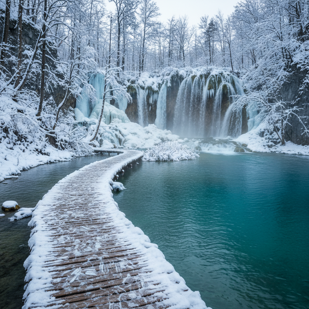 Zimska bajka na Plitvicama: Prizori koje morate vidjeti