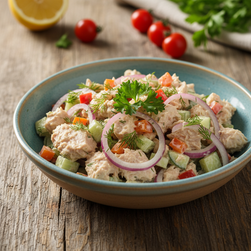 Brza i osvježavajuća salata s tunjevinom za svaki dan