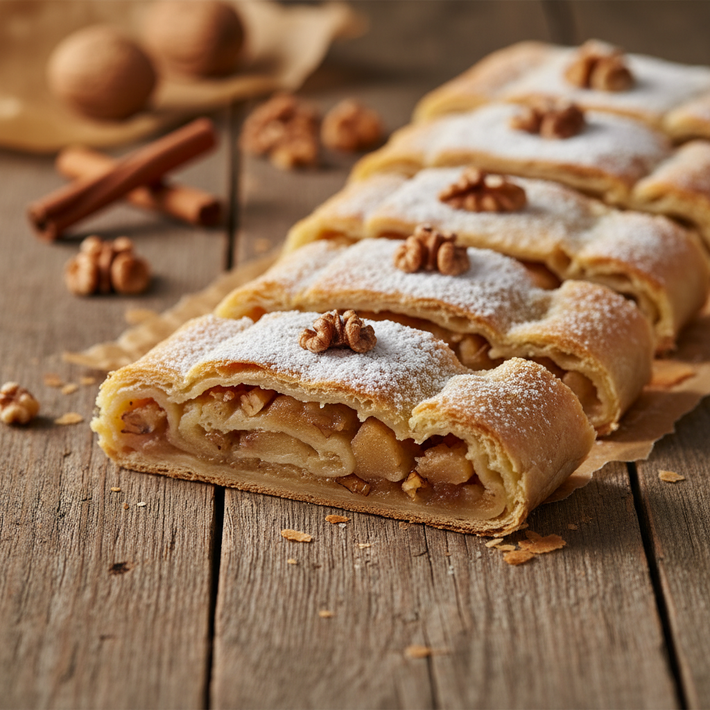 Brza štrudla od jabuka i oraha: Najbolji recept s korama