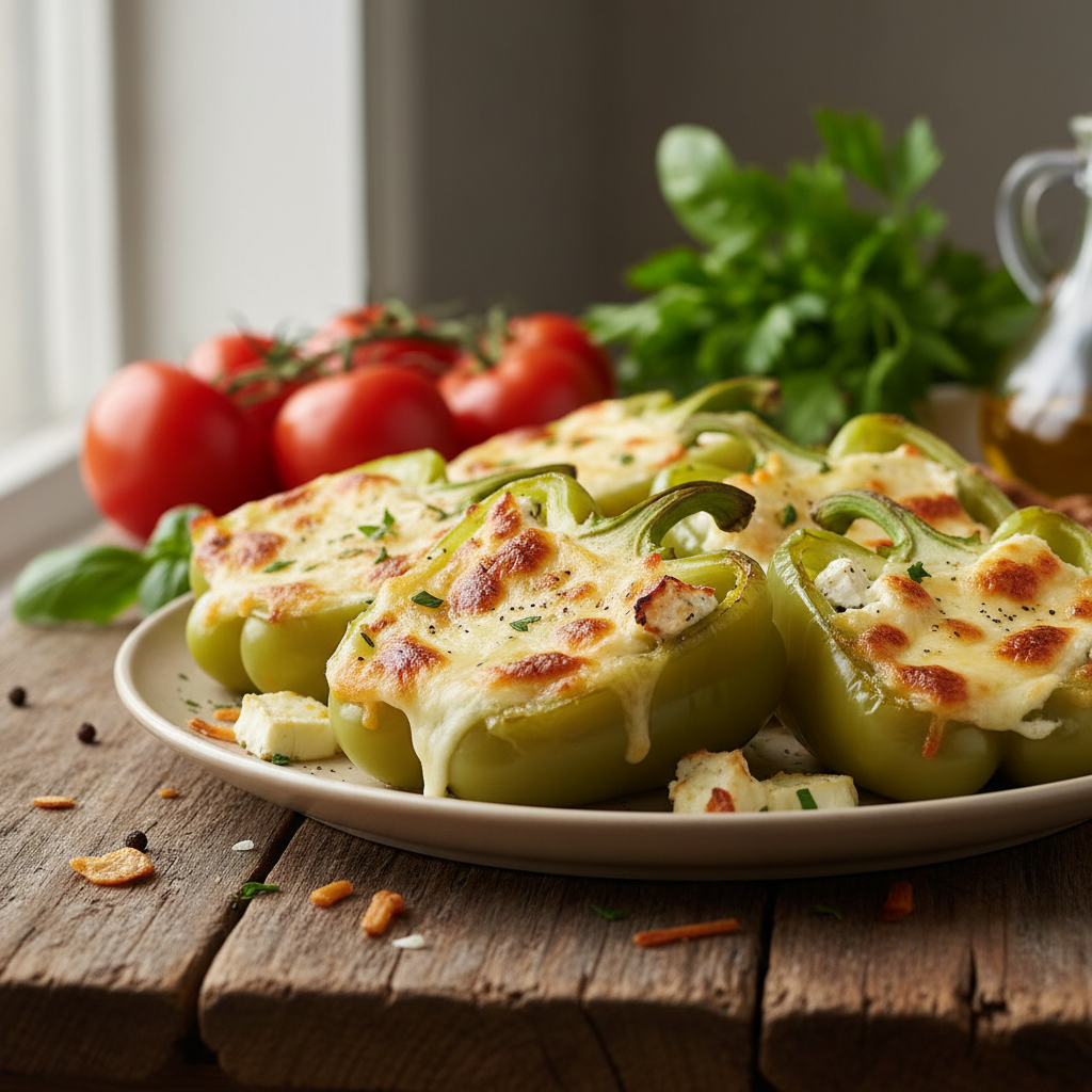 Jednostavan recept za punjene paprike sa sirom