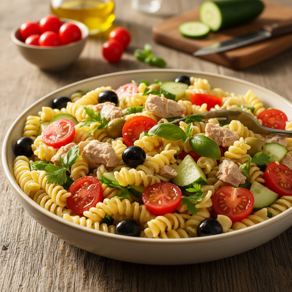 Osvježavajuća salata od tune i tjestenine za ljetne dane