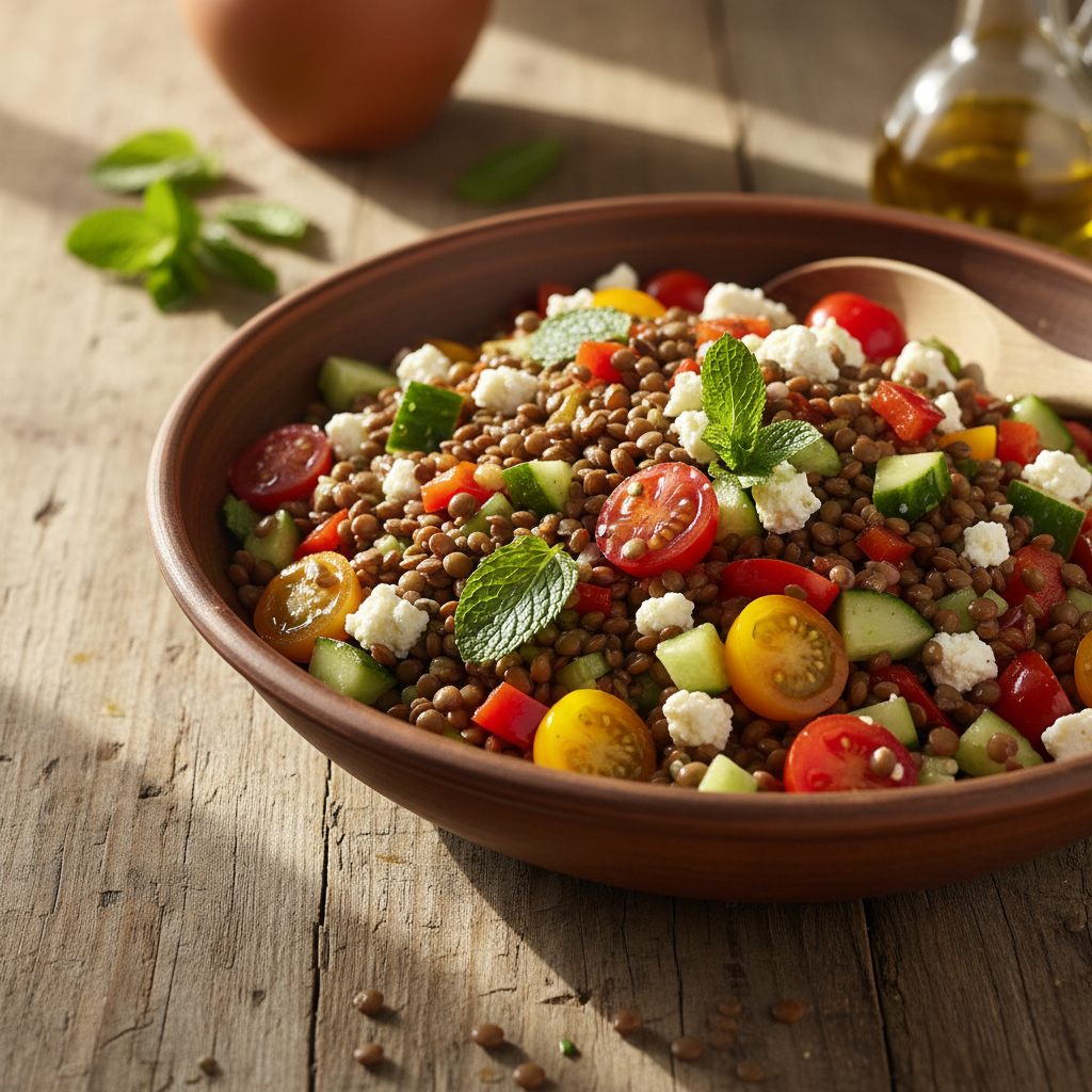 Osvježavajuća salata od leće: recept za lagani ljetni ručak